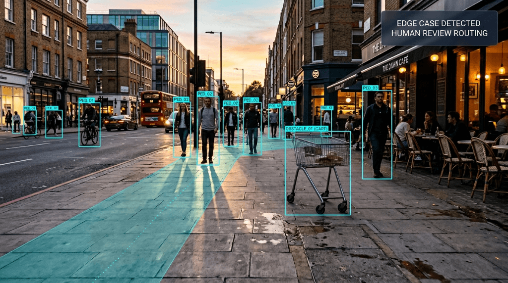 AI perception and edge case detection for robotics and autonomous vehicles